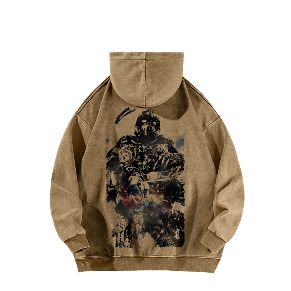 Gears of War Unisex Washed Hoodie 2602006877