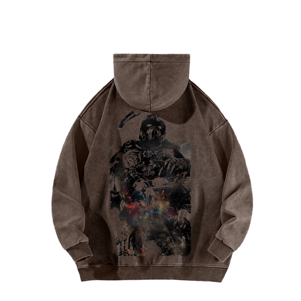 Gears of War Unisex Washed Hoodie 2602006877