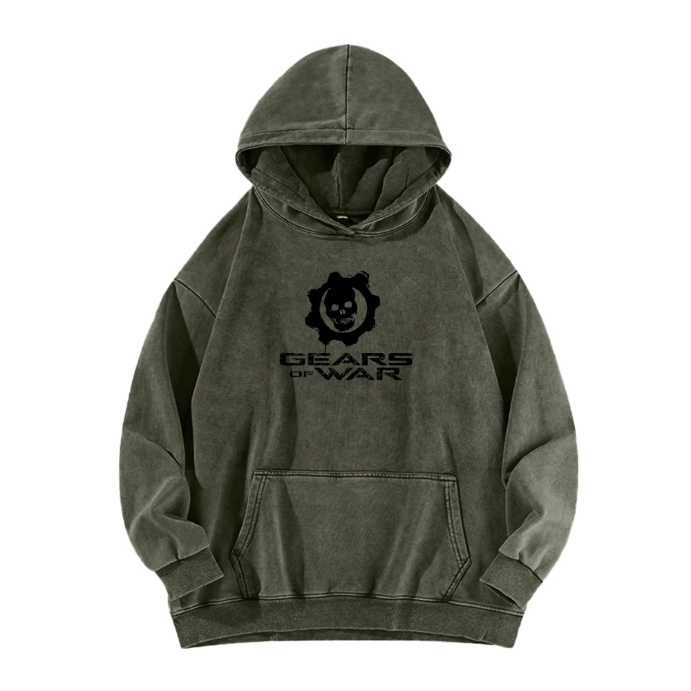 Gears of War Unisex Washed Hoodie 2602006877