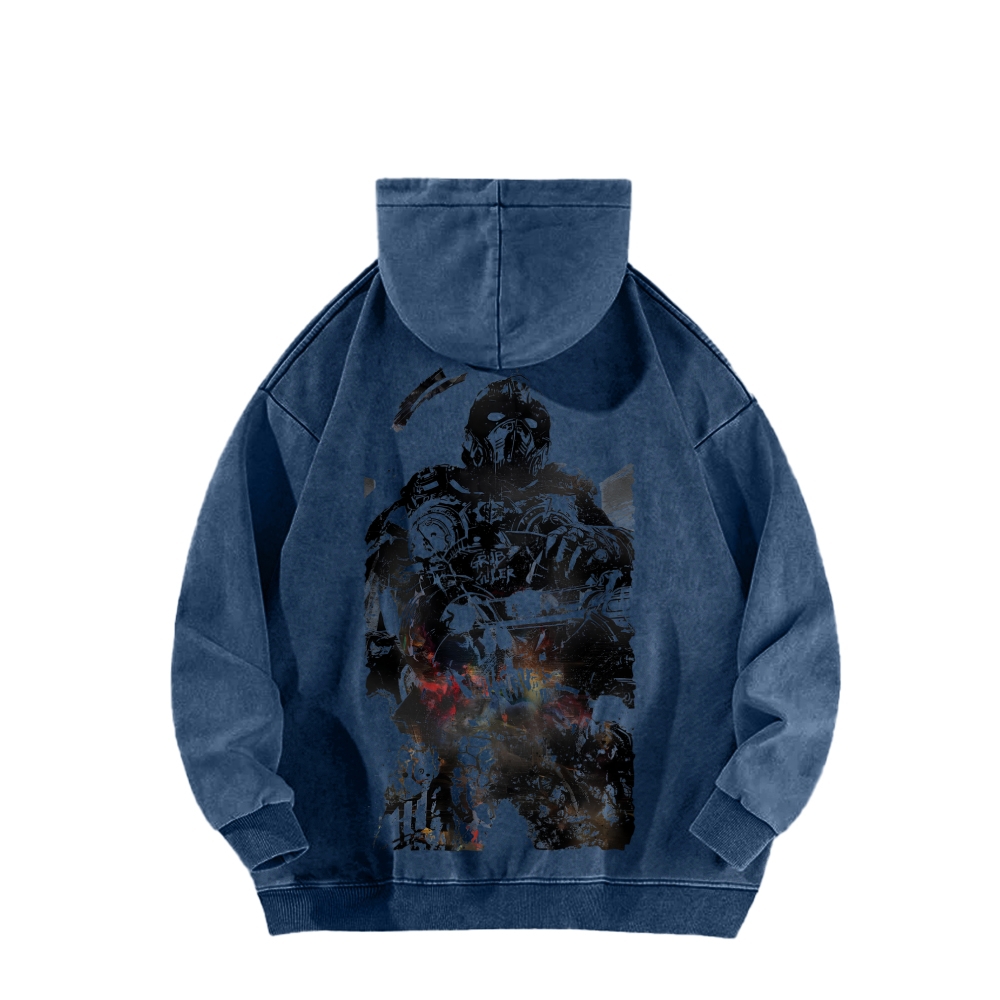Gears of War Unisex Washed Hoodie 2602006877
