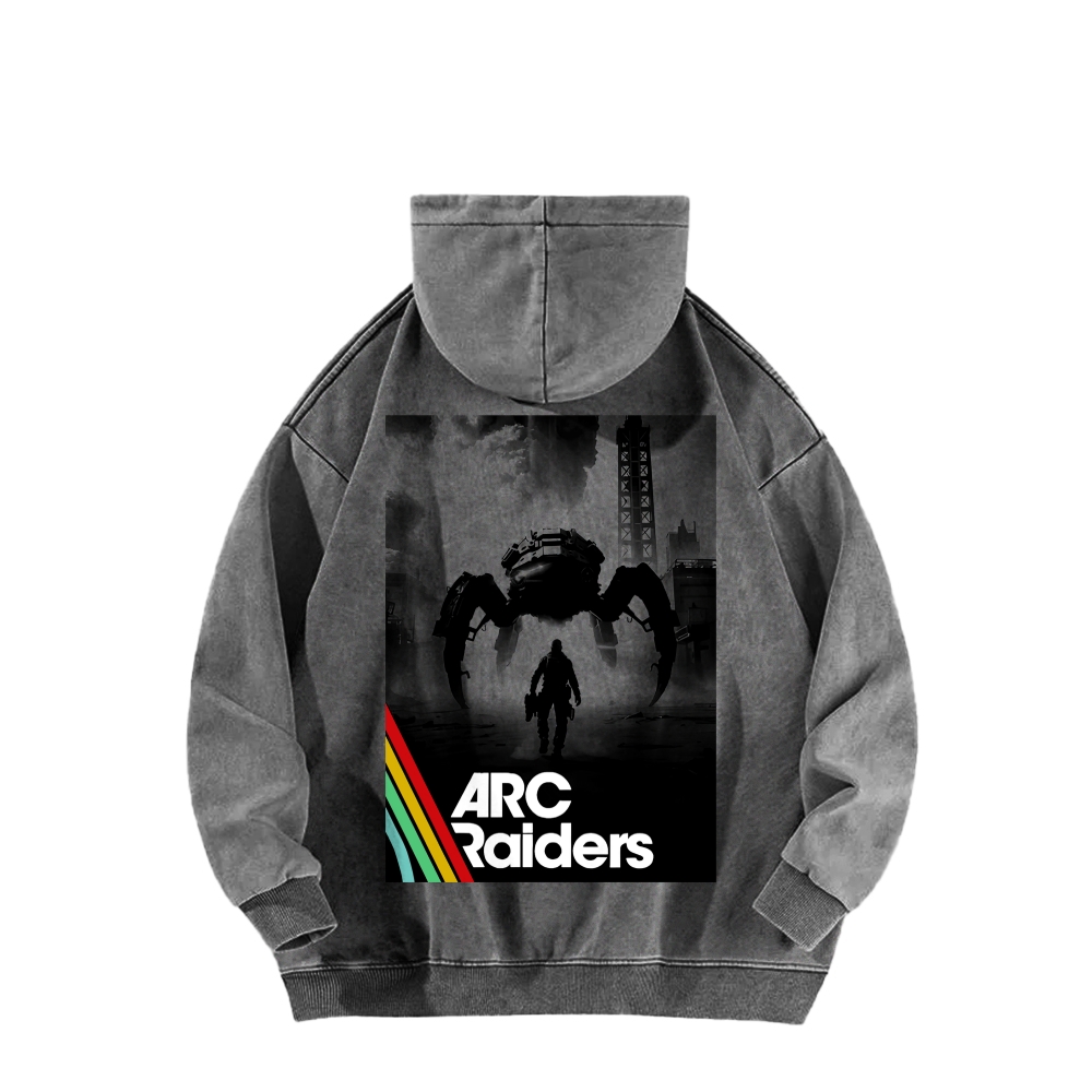 ARC Raiders Unisex Washed Hoodie 2602007103