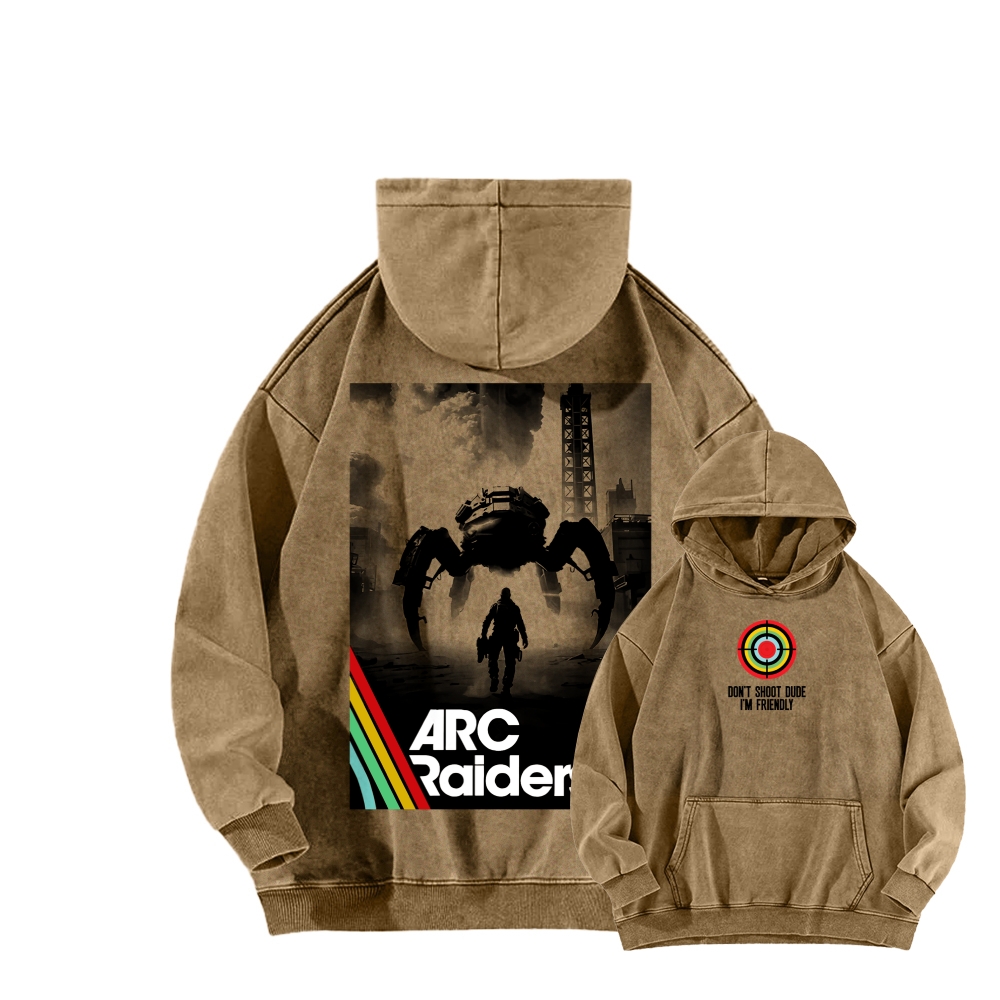 ARC Raiders Unisex Washed Hoodie 2602007103