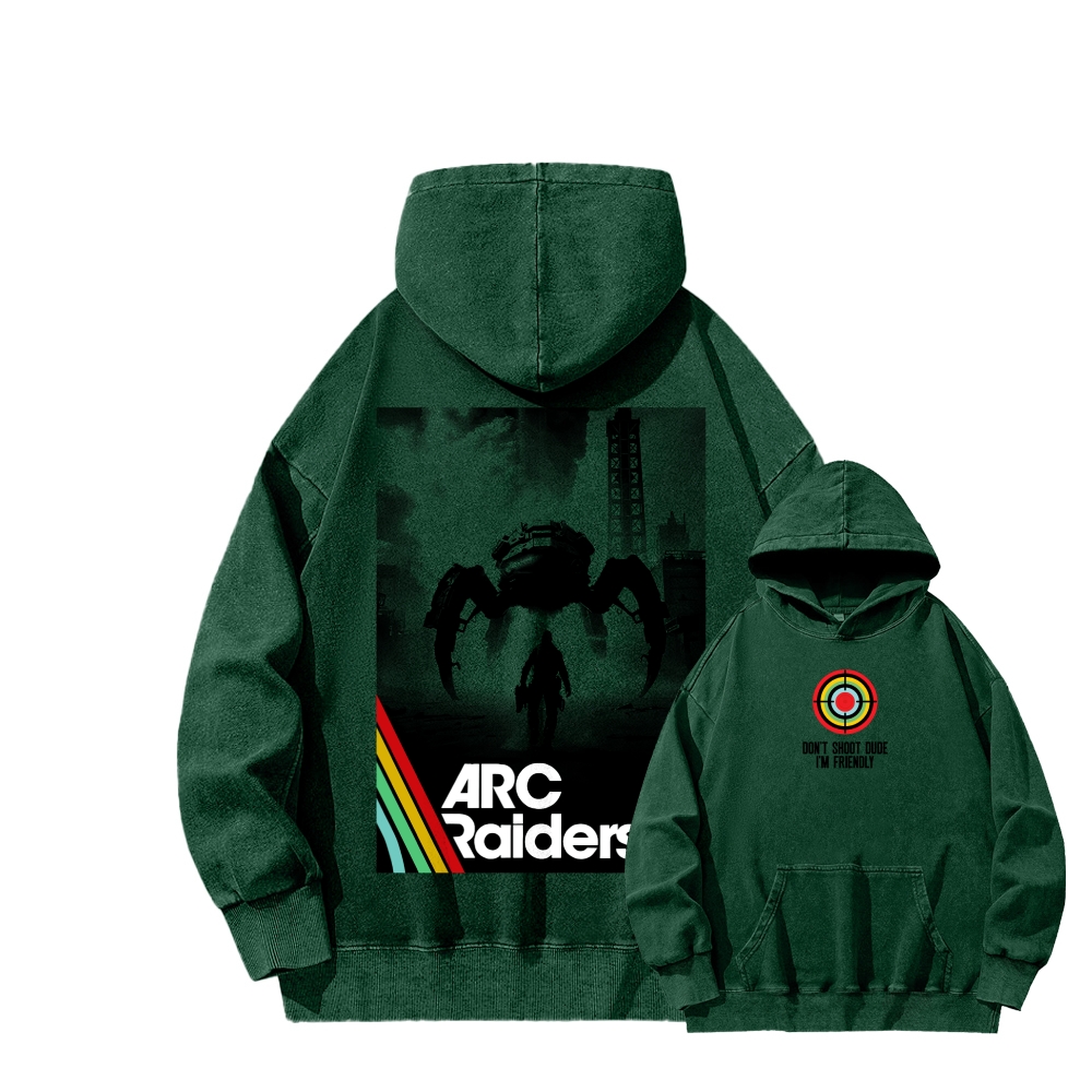 ARC Raiders Unisex Washed Hoodie 2602007103