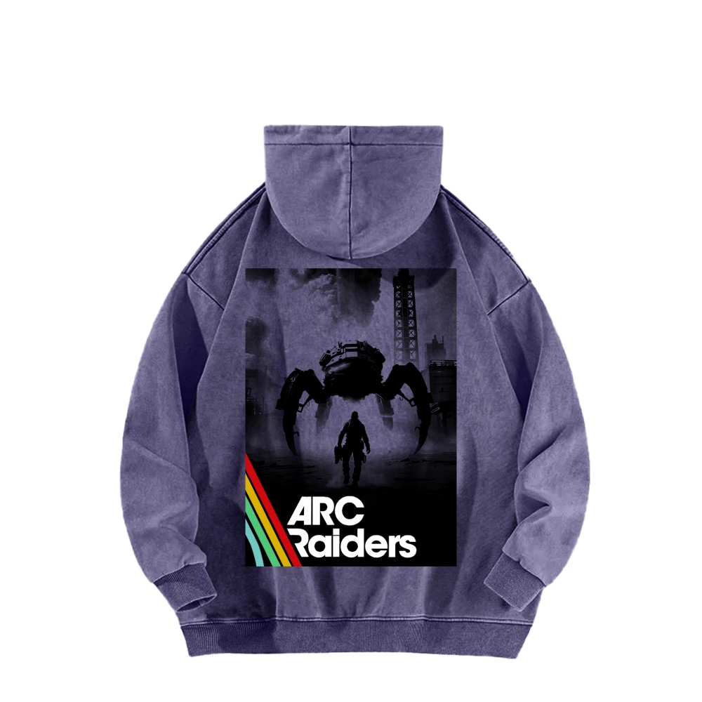 ARC Raiders Unisex Washed Hoodie 2602007103