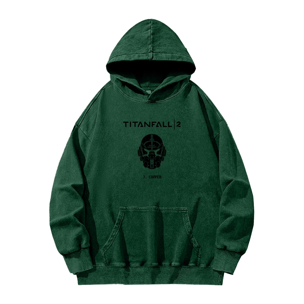 TITANFALL Unisex Washed Hoodie 2602007171