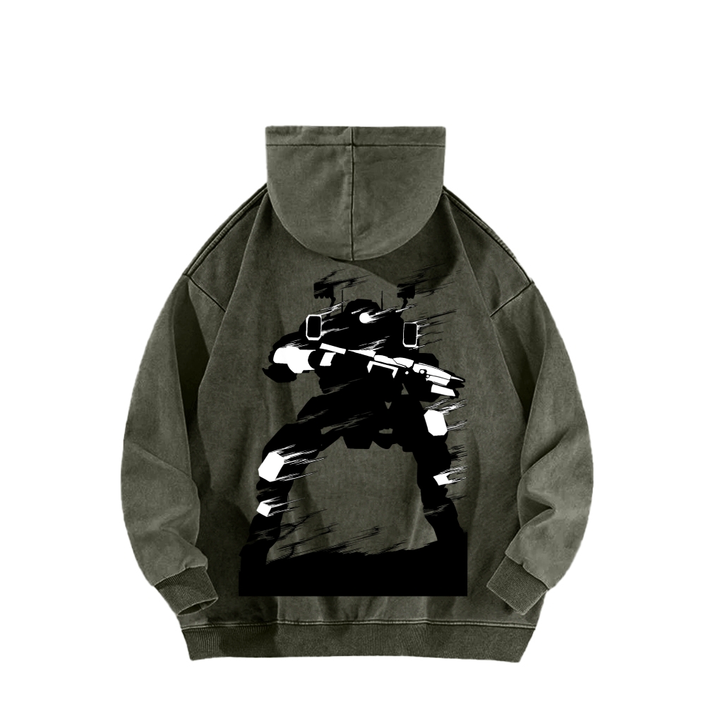 TITANFALL Unisex Washed Hoodie 2602007171