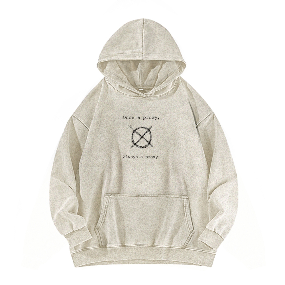 Marble Hornets Unisex Washed Hoodie 2602007206