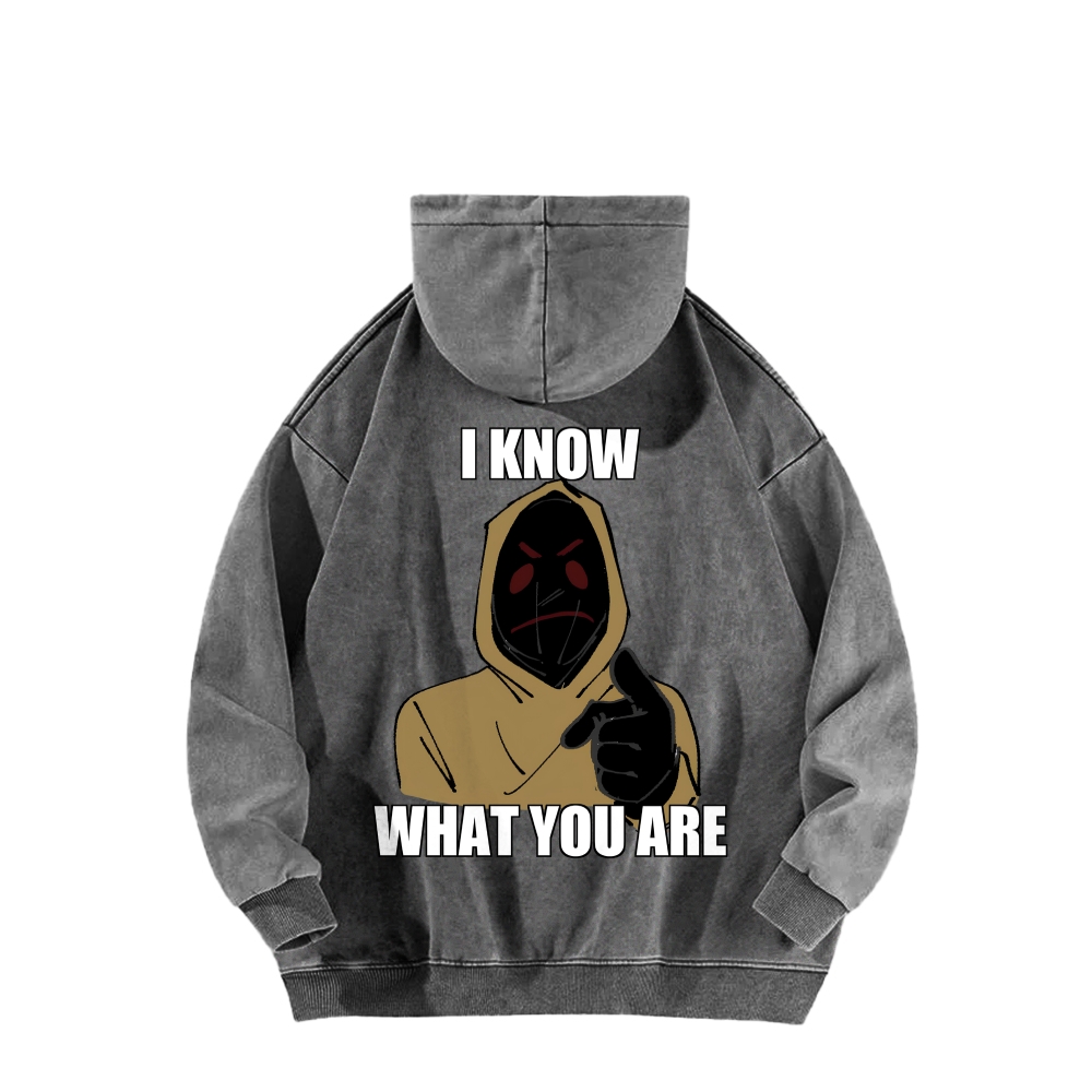 Marble Hornets Unisex Washed Hoodie 2602007206