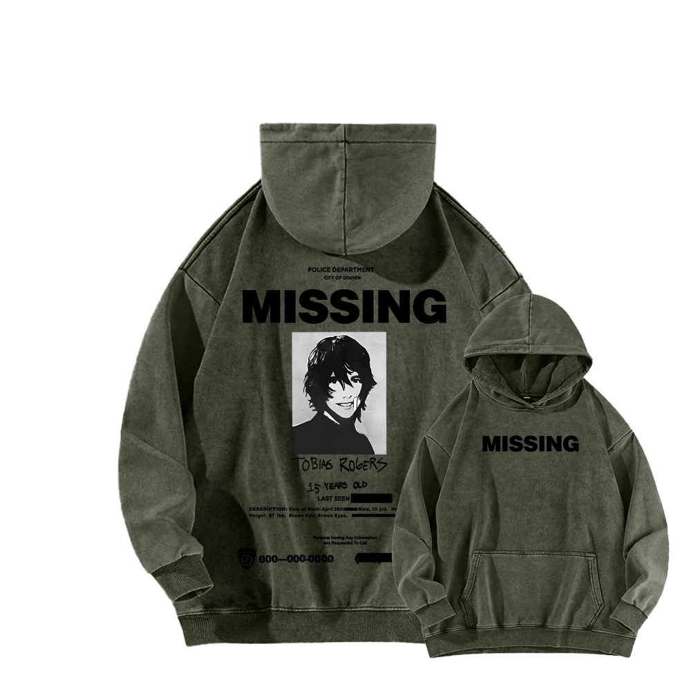 Marble Hornets Unisex Washed Hoodie 2602007212