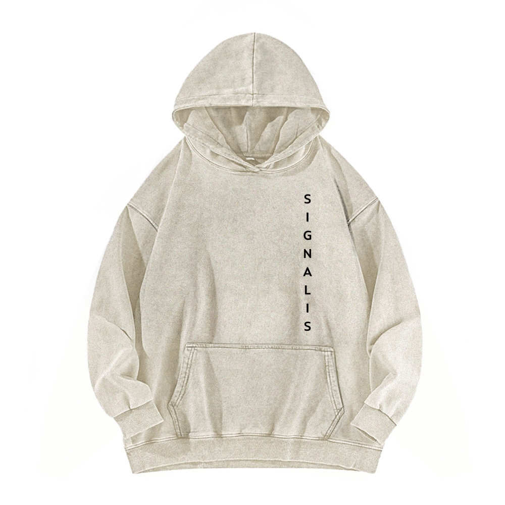 Unisex Washed Hoodie 2602008345