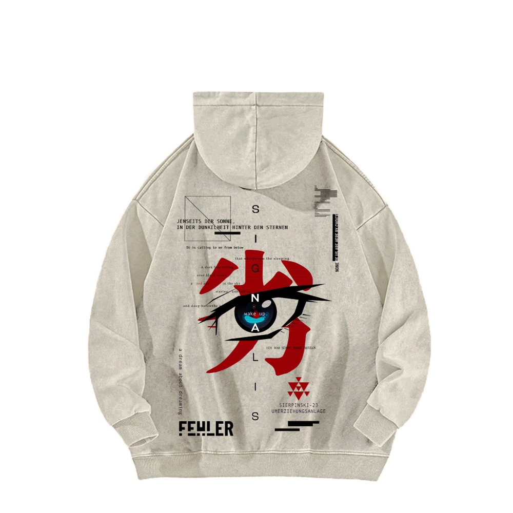 Unisex Washed Hoodie 2602008345