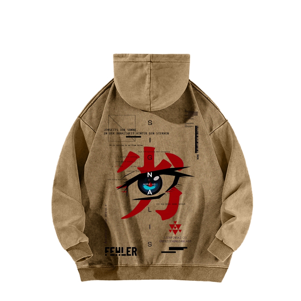 Unisex Washed Hoodie 2602008345