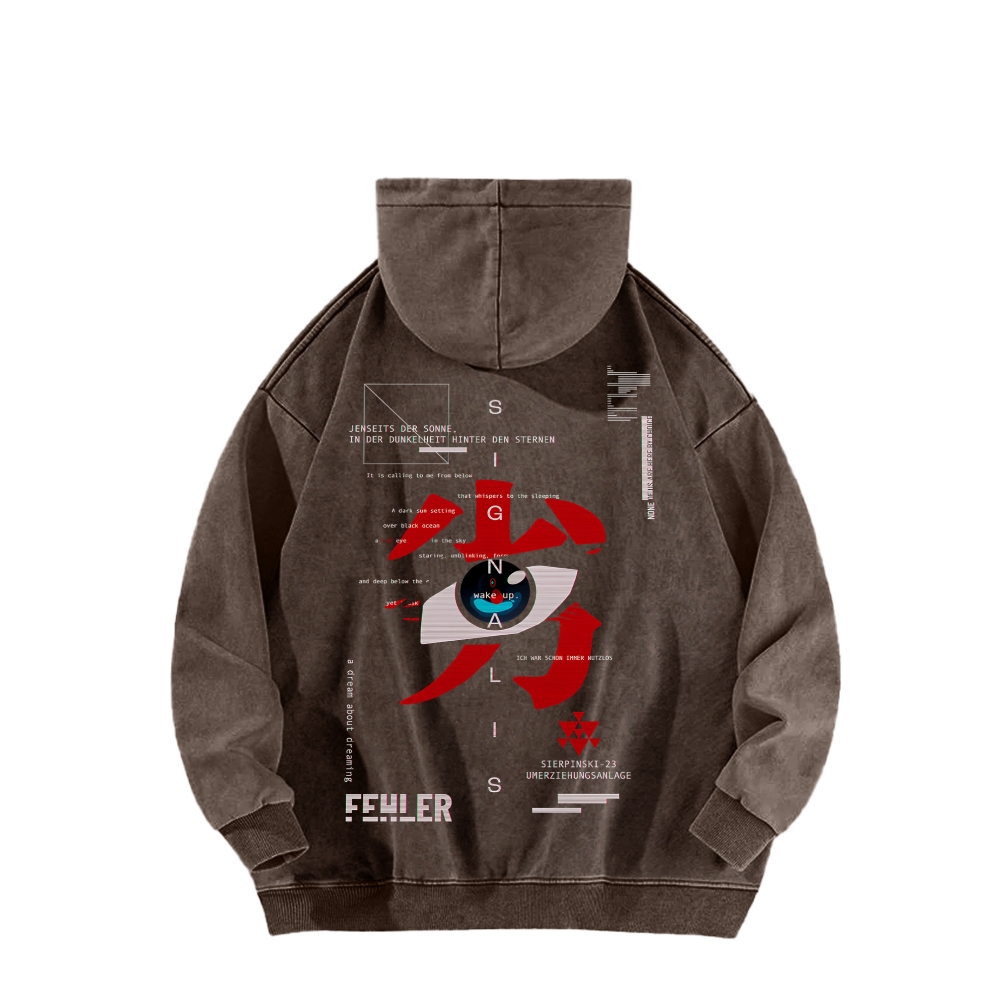 Unisex Washed Hoodie 2602008345