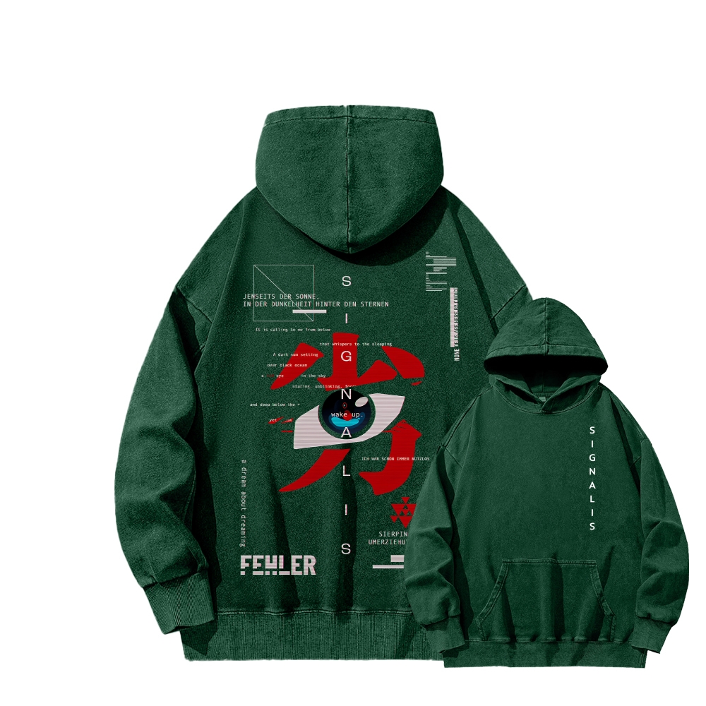 Unisex Washed Hoodie 2602008345