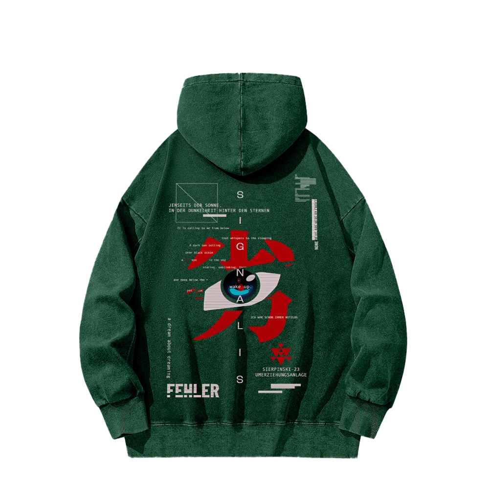 Unisex Washed Hoodie 2602008345