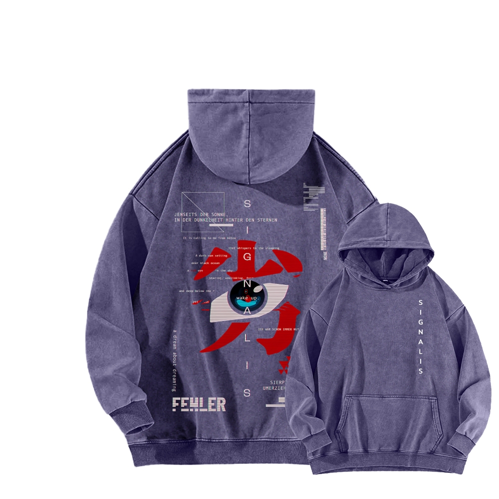 Unisex Washed Hoodie 2602008345