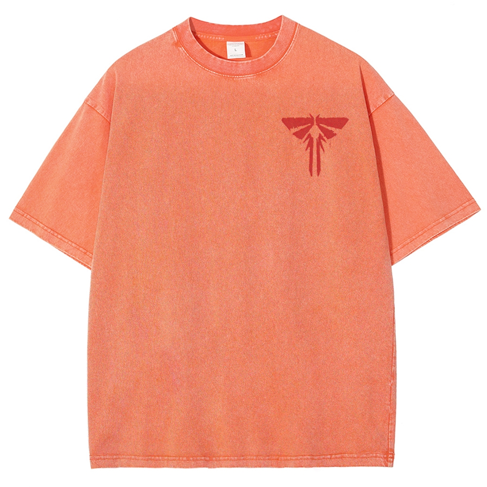 The Last of Us Unisex Fit Washed T-Shirt 2602008778