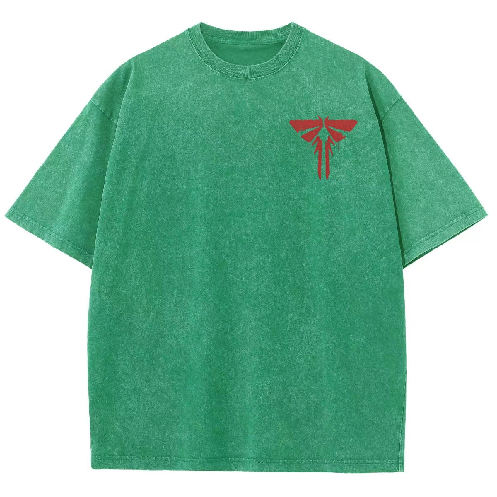 The Last of Us Unisex Fit Washed T-Shirt 2602008778