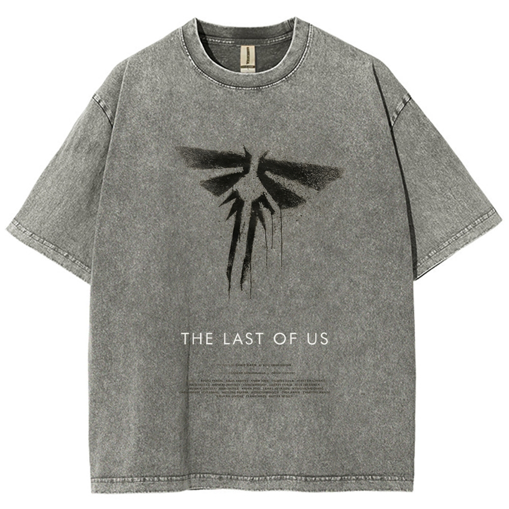 The Last of Us Unisex Fit Washed T-Shirt 2602008810