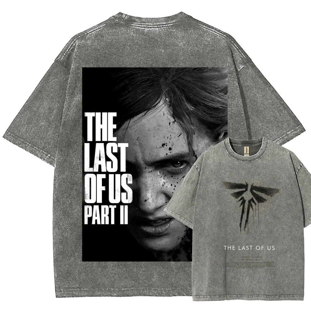 The Last of Us Unisex Fit Washed T-Shirt 2602008810