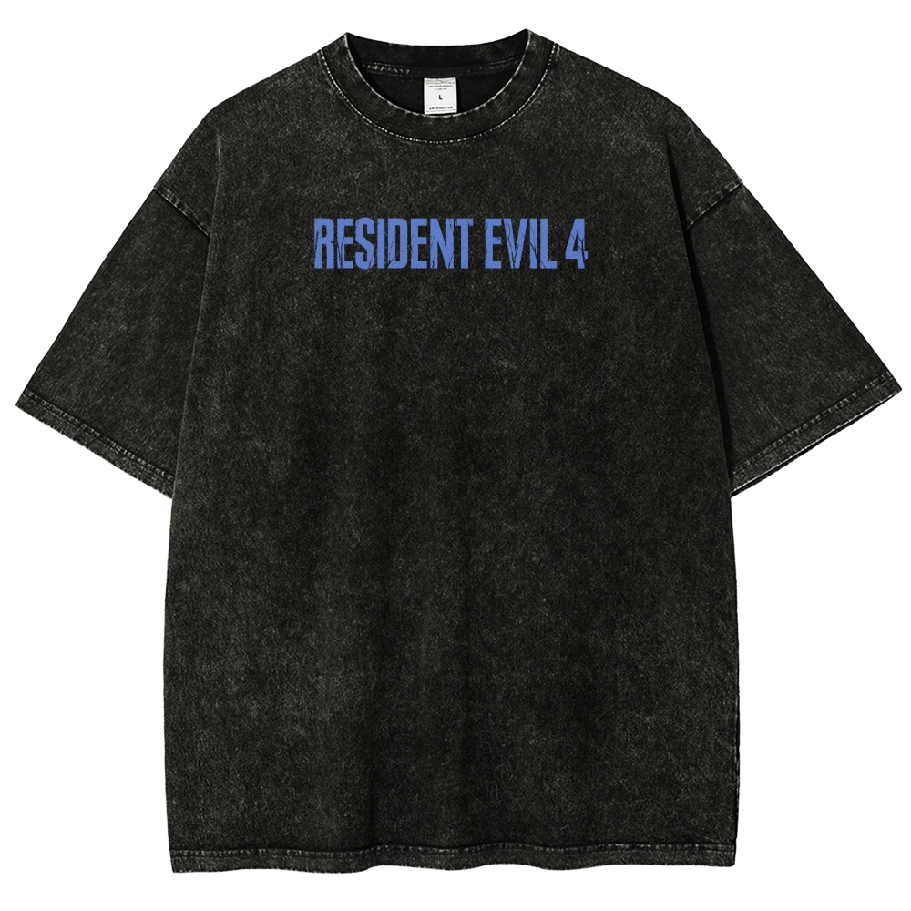 Resident Evil Unisex Fit Washed T-Shirt 2602008976
