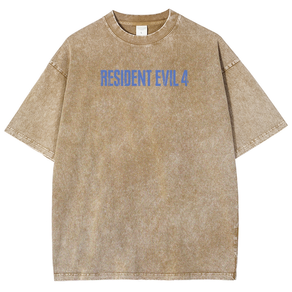 Resident Evil Unisex Fit Washed T-Shirt 2602008976
