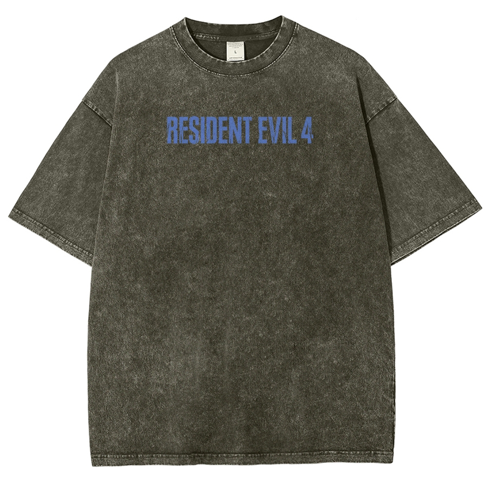 Resident Evil Unisex Fit Washed T-Shirt 2602008976
