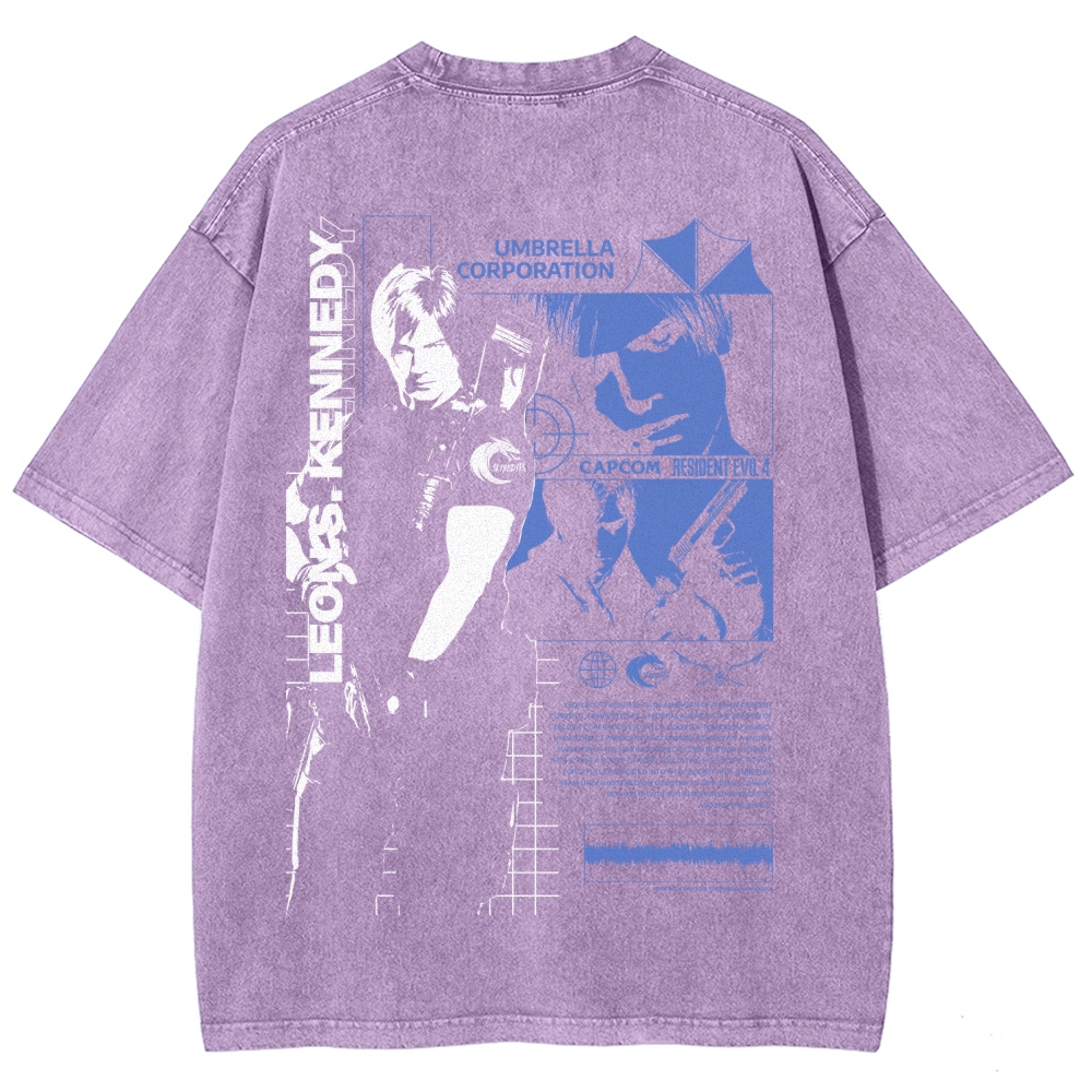 Resident Evil Unisex Fit Washed T-Shirt 2602008976