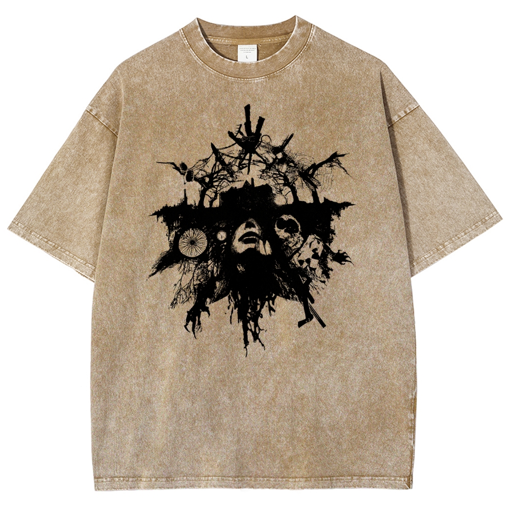 Resident Evil Unisex Fit Washed T-Shirt 2602009015