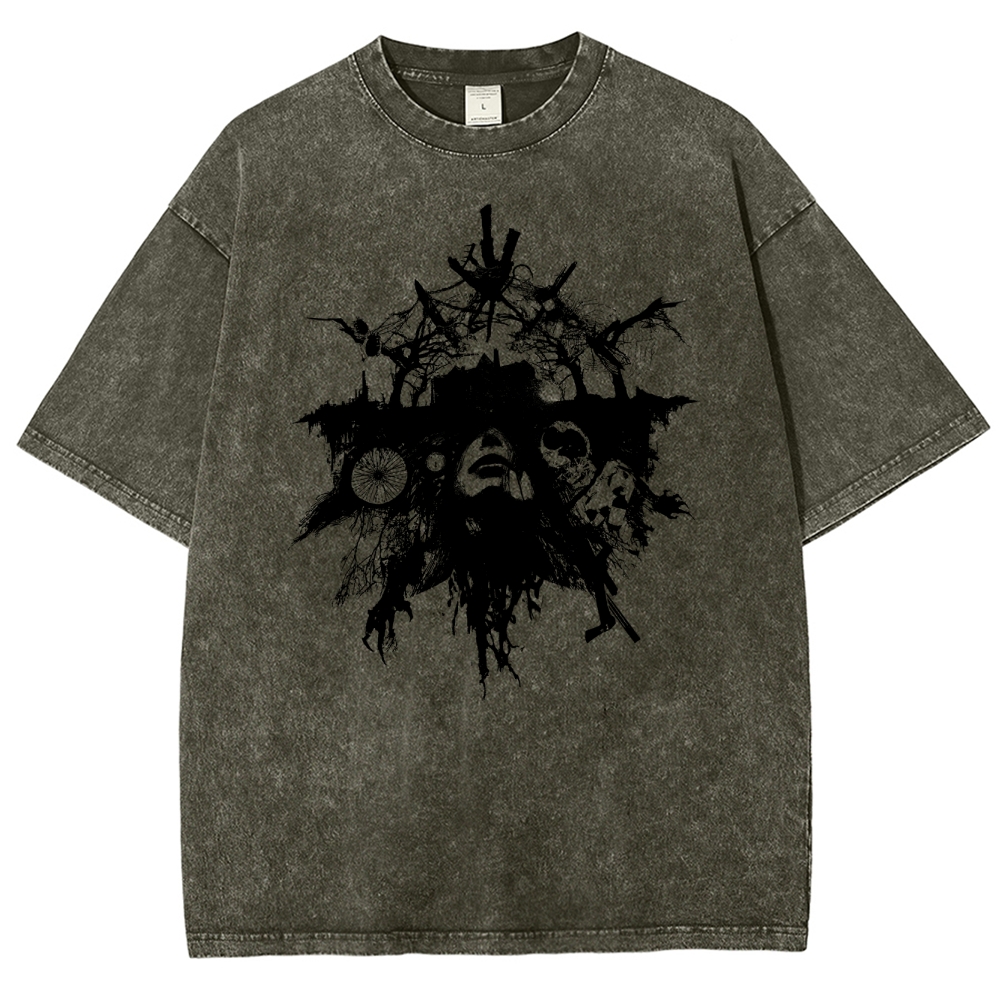 Resident Evil Unisex Fit Washed T-Shirt 2602009015