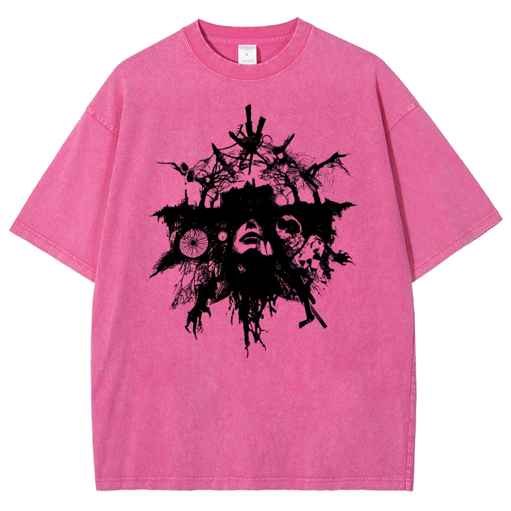 Resident Evil Unisex Fit Washed T-Shirt 2602009015