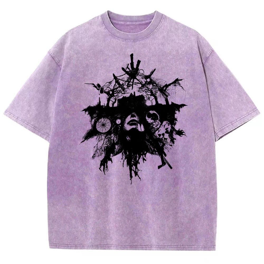 Resident Evil Unisex Fit Washed T-Shirt 2602009015