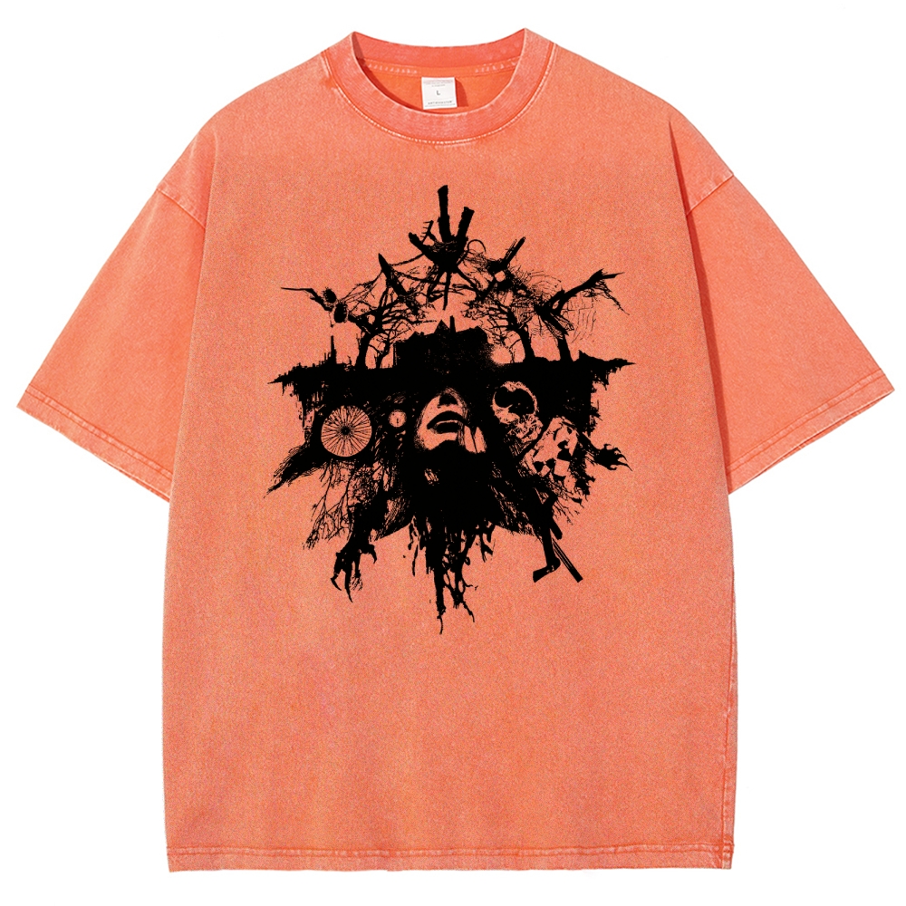 Resident Evil Unisex Fit Washed T-Shirt 2602009015