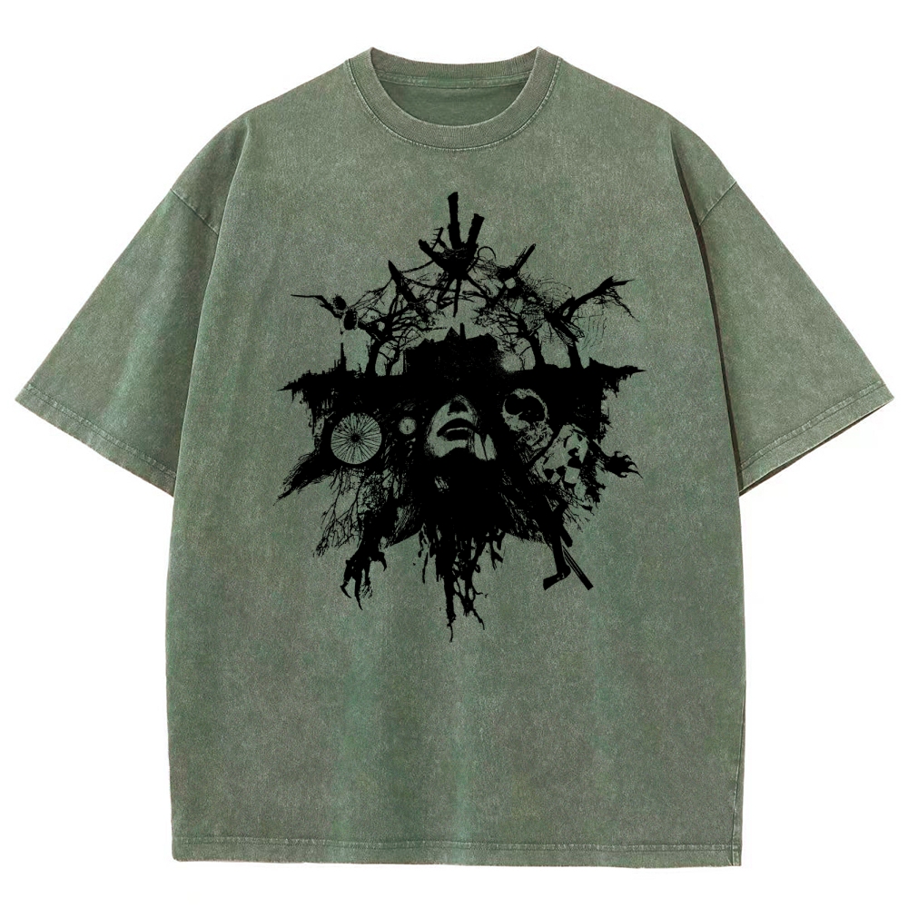 Resident Evil Unisex Fit Washed T-Shirt 2602009015