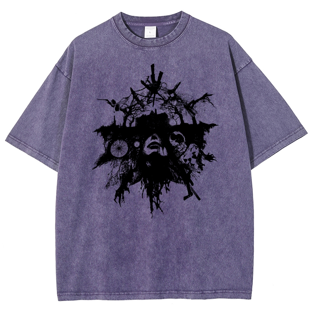 Resident Evil Unisex Fit Washed T-Shirt 2602009015