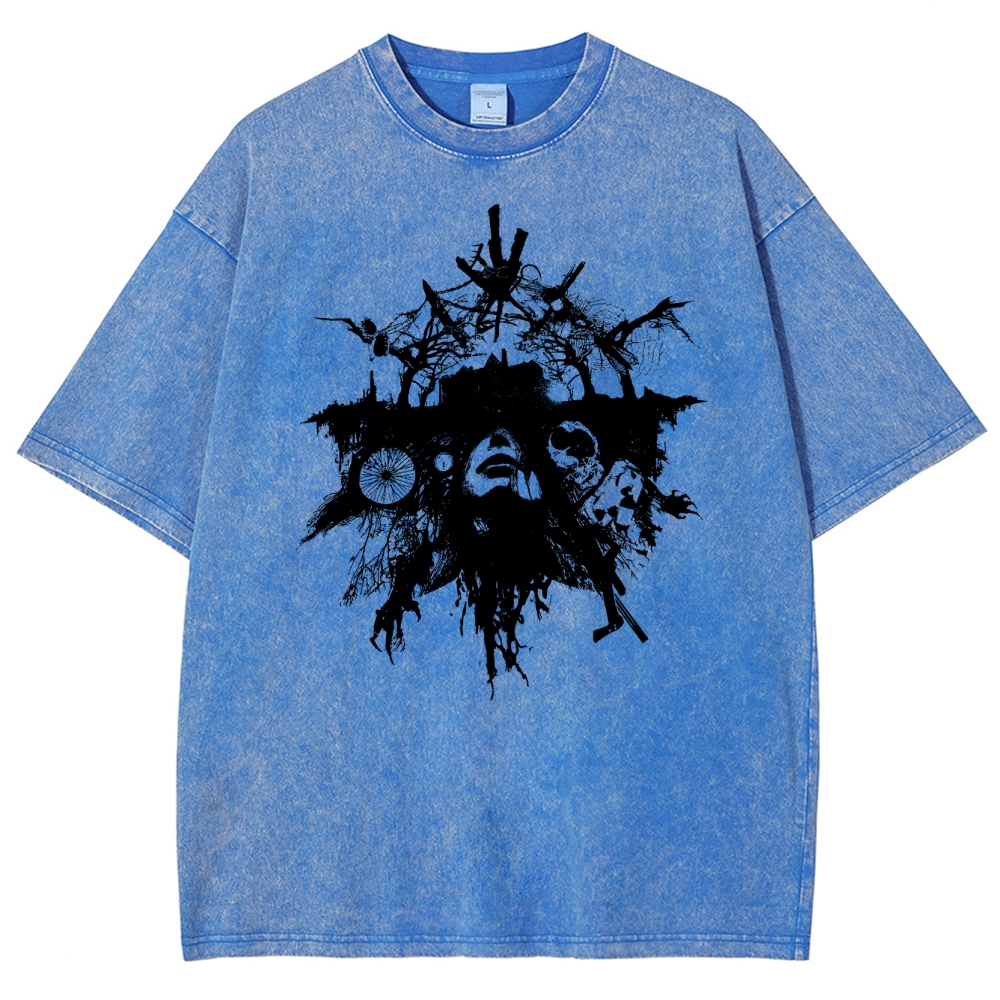 Resident Evil Unisex Fit Washed T-Shirt 2602009015