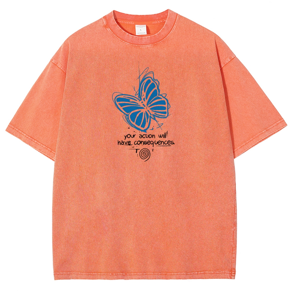 Life Is Strange Unisex Fit Washed T-Shirt 2602009459