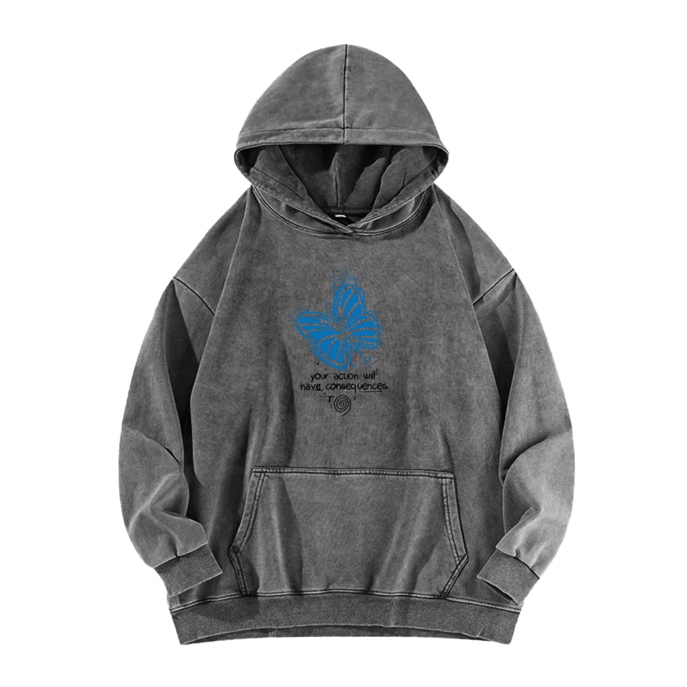 Life Is Strange Unisex Washed Hoodie 2602009474