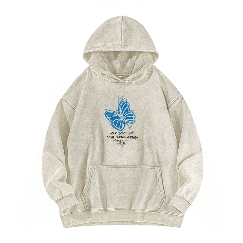 Life Is Strange Unisex Washed Hoodie 2602009474
