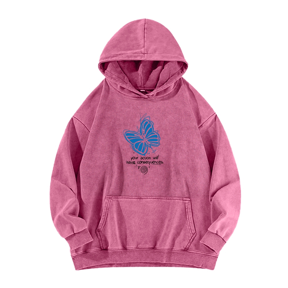 Life Is Strange Unisex Washed Hoodie 2602009474