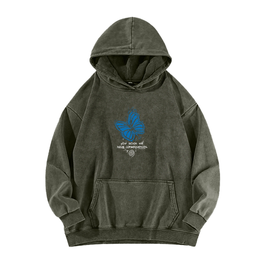 Life Is Strange Unisex Washed Hoodie 2602009474