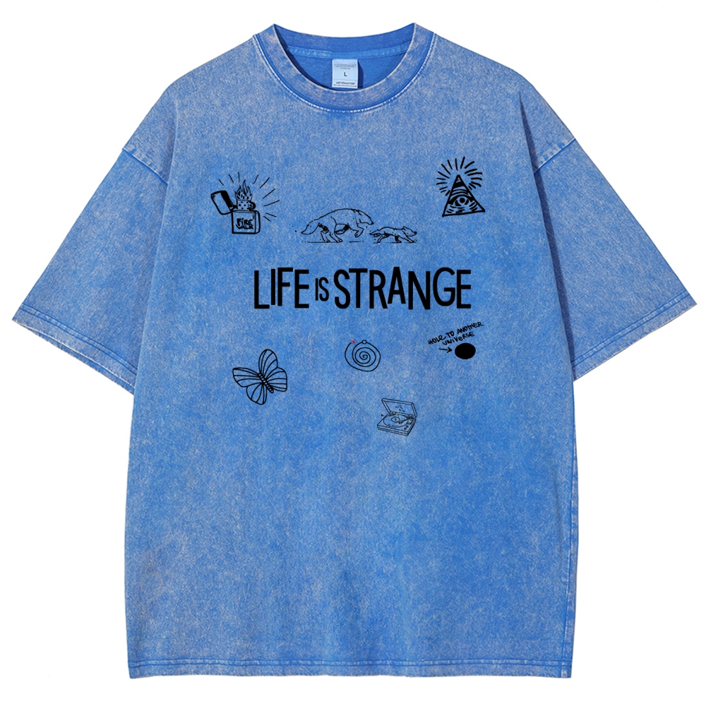 Life Is Strange Unisex Fit Washed T-Shirt 2602009501