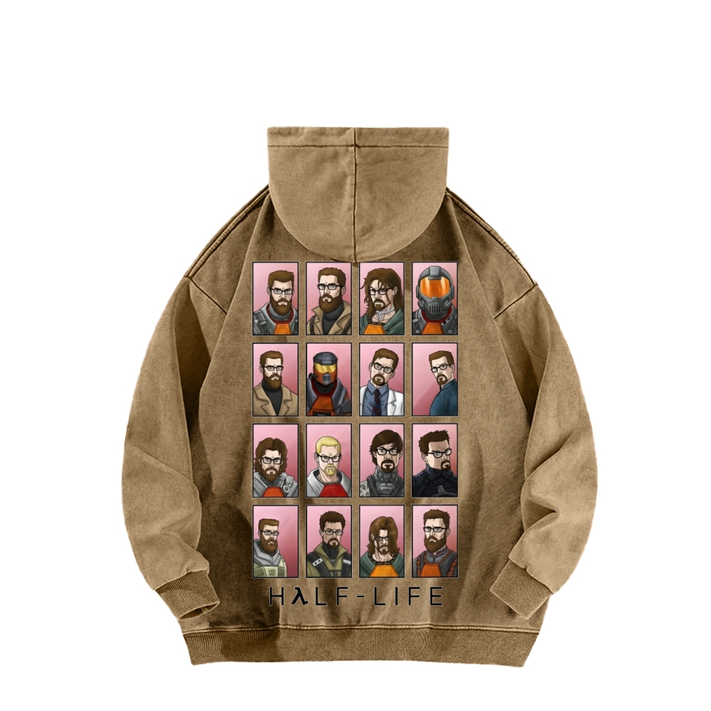 Unisex Washed Hoodie 2602010543