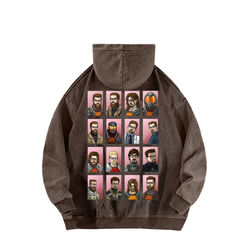 Unisex Washed Hoodie 2602010543