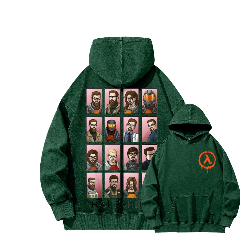 Unisex Washed Hoodie 2602010543