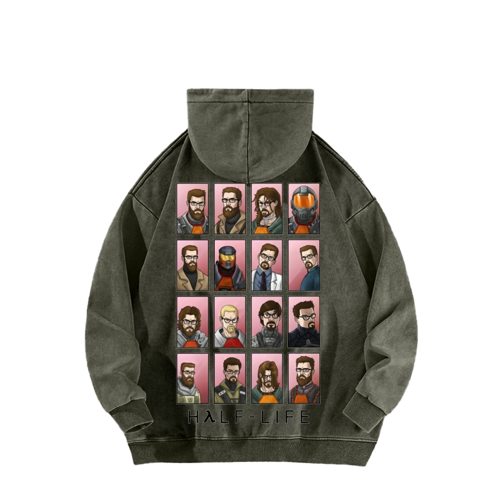 Unisex Washed Hoodie 2602010543