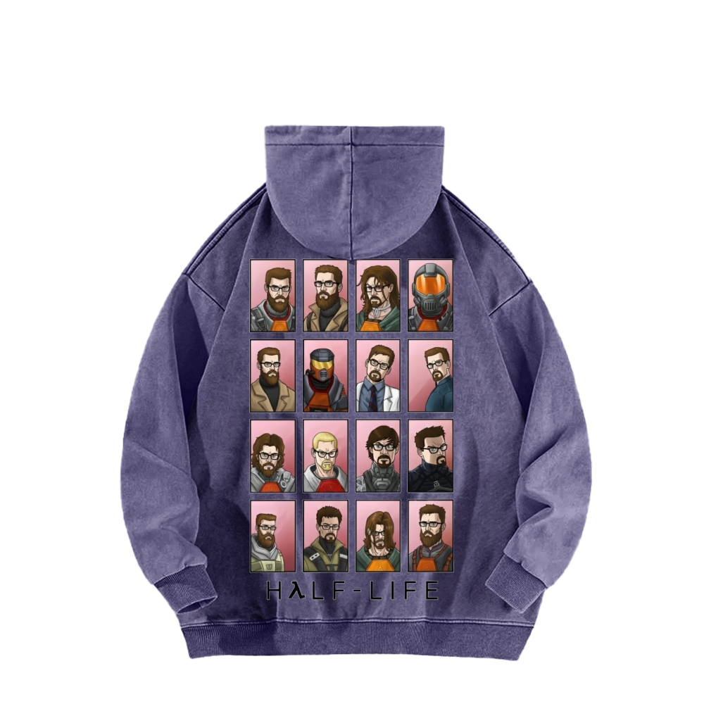 Unisex Washed Hoodie 2602010543