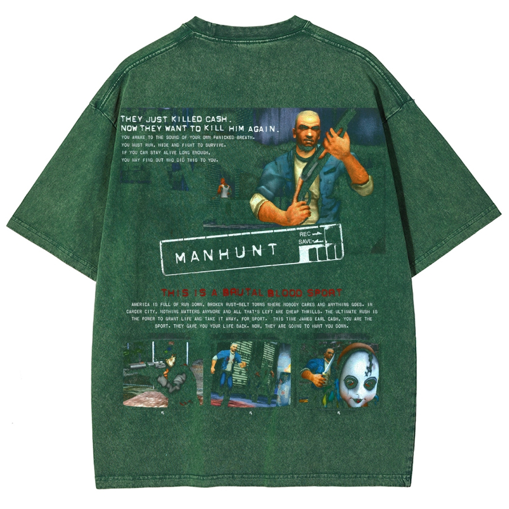 Unisex Fit Washed T-Shirt 2602010732