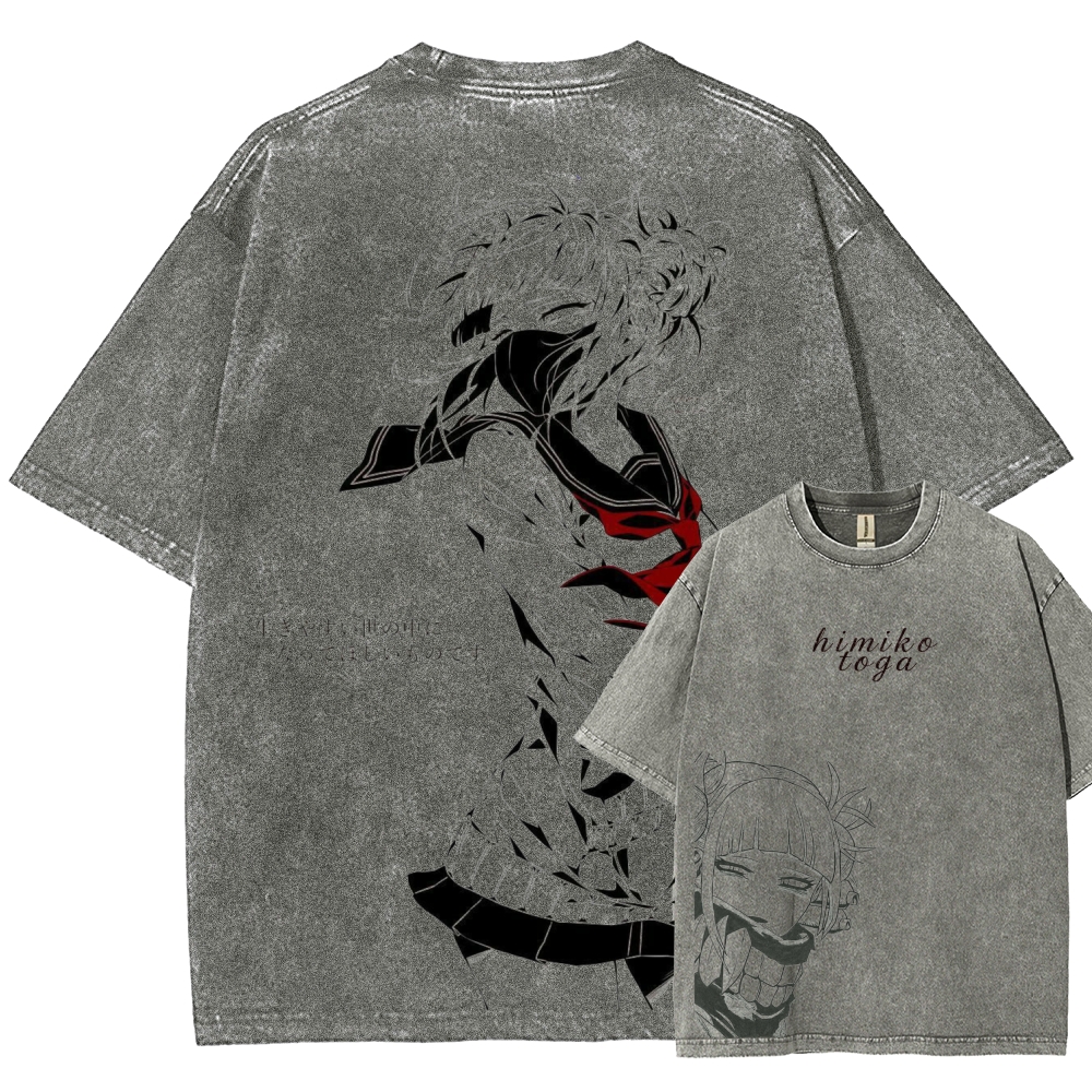 Toga himiko Unisex Fit Washed T-Shirt 2602012268