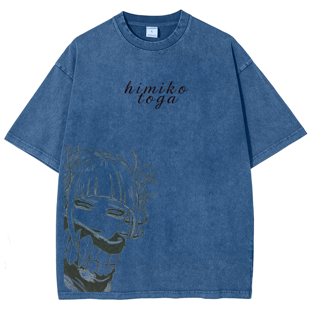 Toga himiko Unisex Fit Washed T-Shirt 2602012268